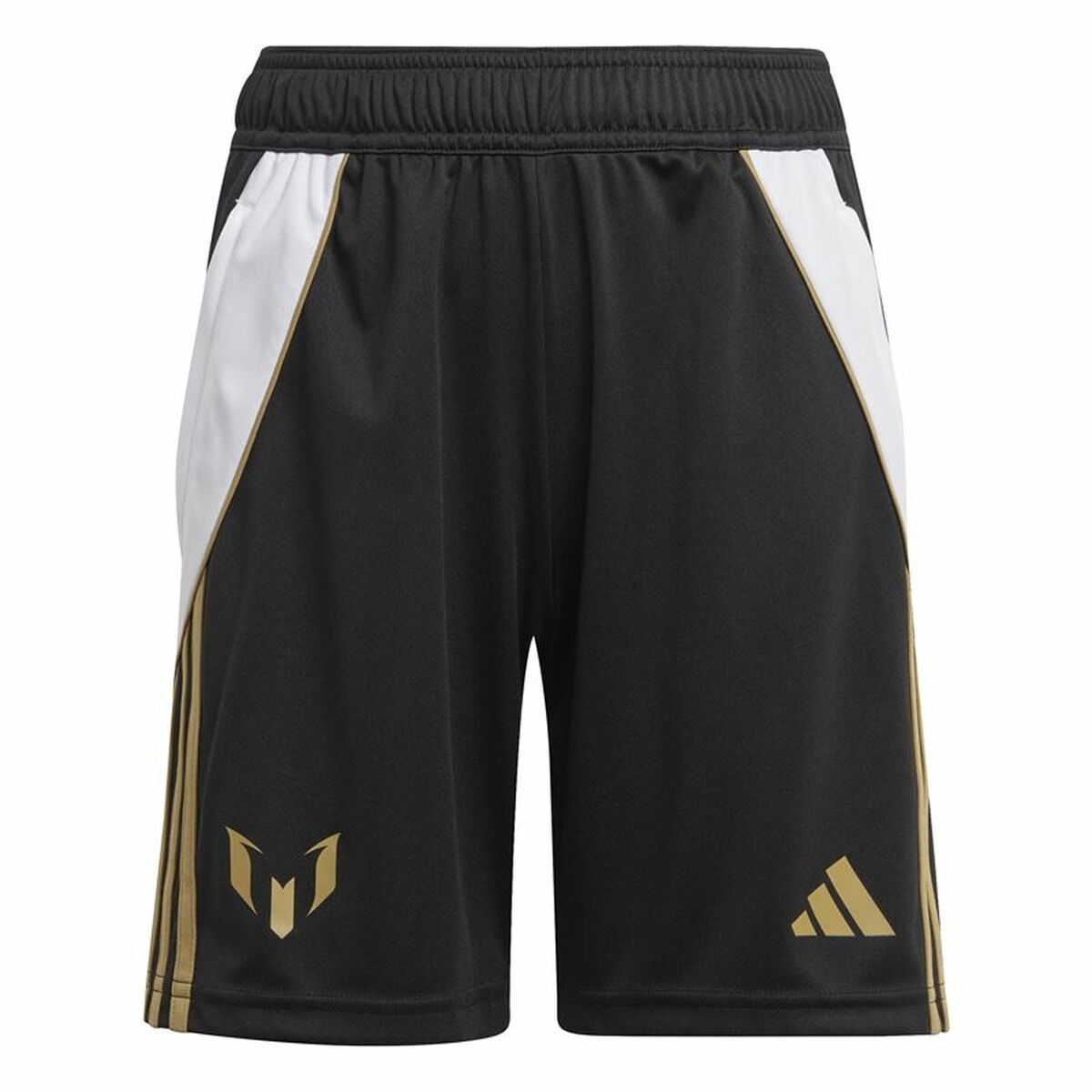 Adidas Messi Training Short – Kinder Fußballshorts Schwarz