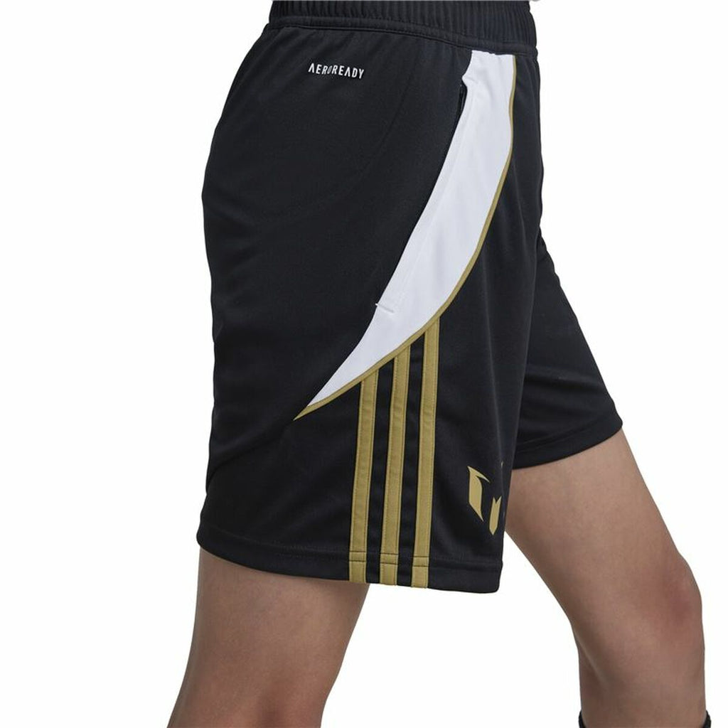 Adidas Messi Training Short – Kinder Fußballshorts Schwarz